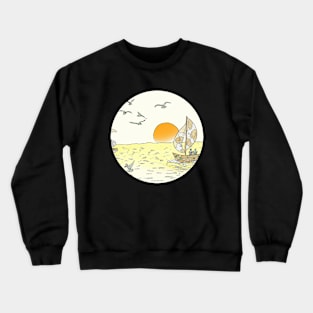 BOAT ART Crewneck Sweatshirt